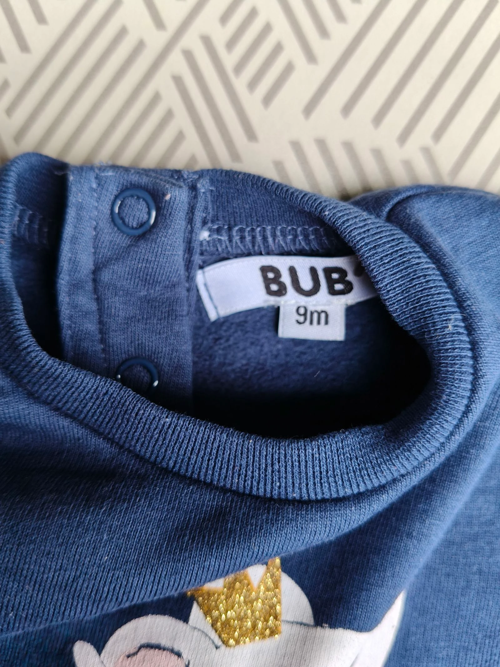 Suéter cálido para niña Bub'l azul bailarina 9 meses – photo 5